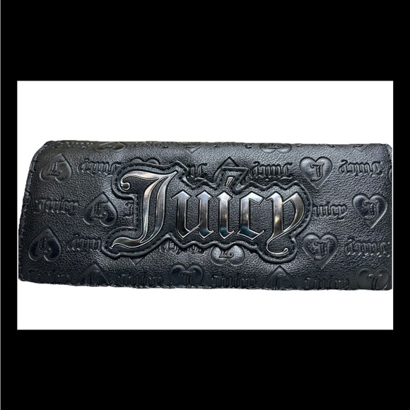 Juicy Couture Black Embossed Logo Wallet - Picture 7 of 7